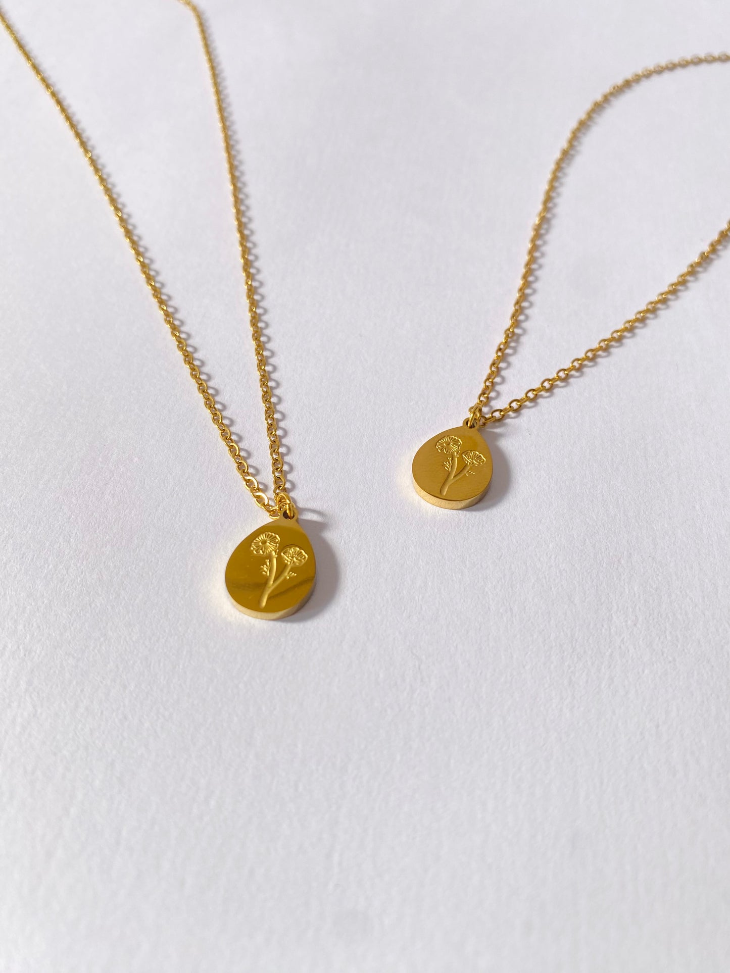Spring Pendant Necklace