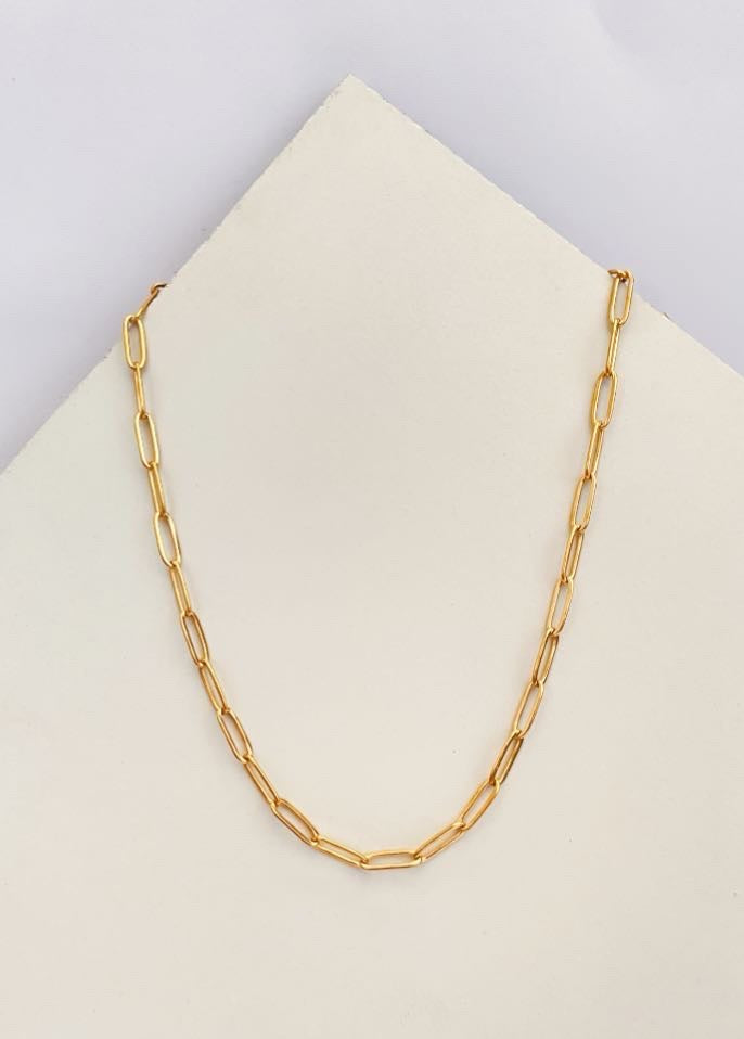 Paperclip Chain - Gold