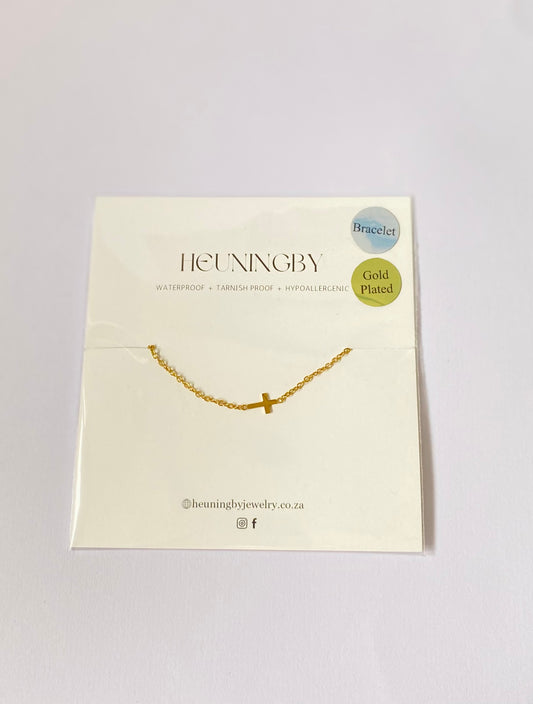 Dainty Cross Bracelet