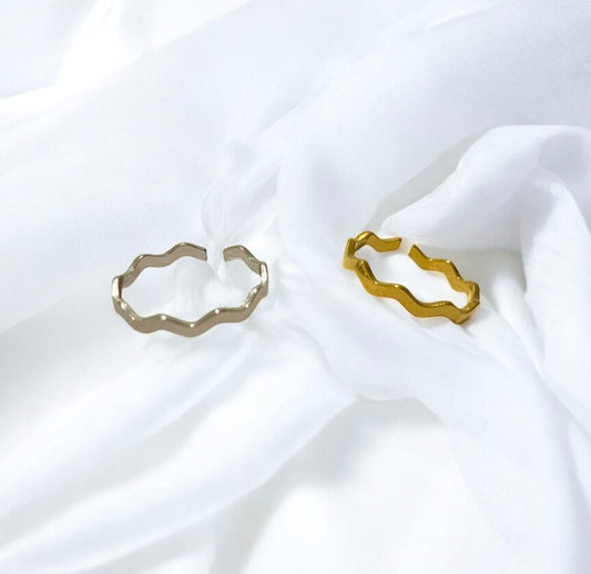 stainless steel ring ideal for stacking