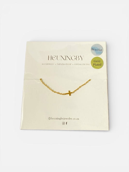 Dainty Cross Bracelet