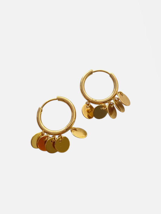 Golden Circle Earrings