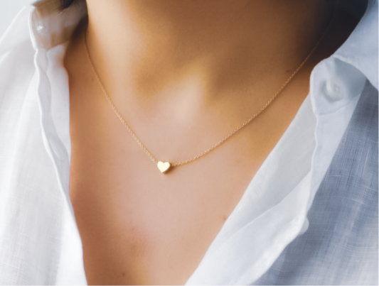 Minimalist Heart Necklace