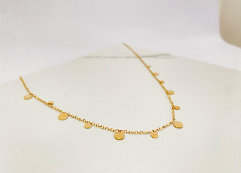 Disc Chain – Gold