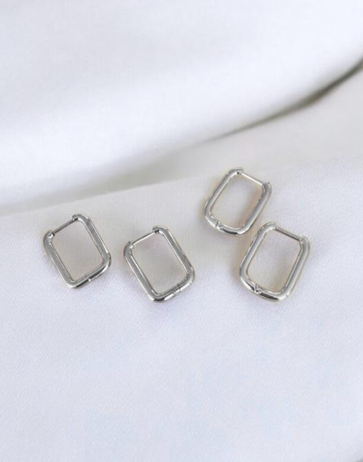 Leah Earrings (Silver)